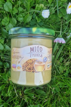 Miód z pierzgą