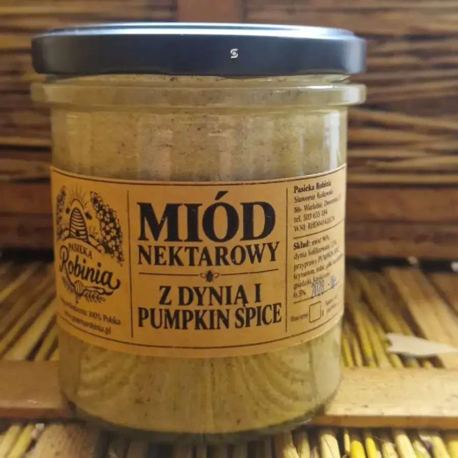 Miód z dynią i Pumpkin Spice do latte